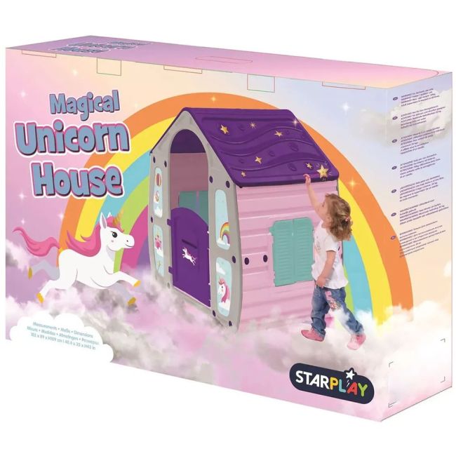 Casuta pentru copii chipolino magical house unicorn hubplhu002504un