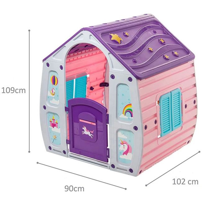 Casuta pentru copii chipolino magical house unicorn hubplhu002504un