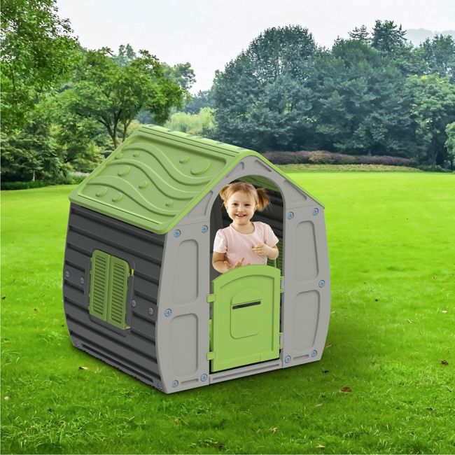 Casuta pentru copii chipolino magical house grey hubplhu002503gy