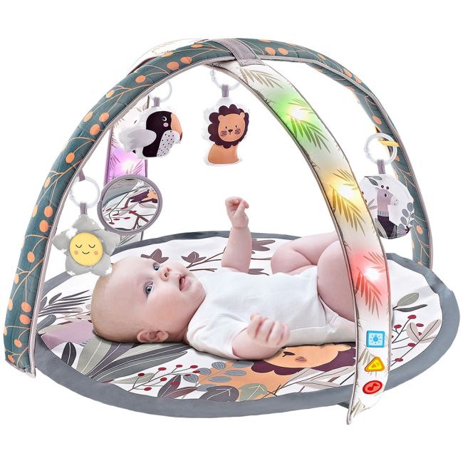 Covoras de joaca cu lumini si melodii chipolino lion hubpgrml02301li