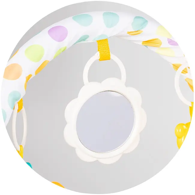 Covoras de joaca cu pian chipolino zoo party blue hubpgrzp02301bl