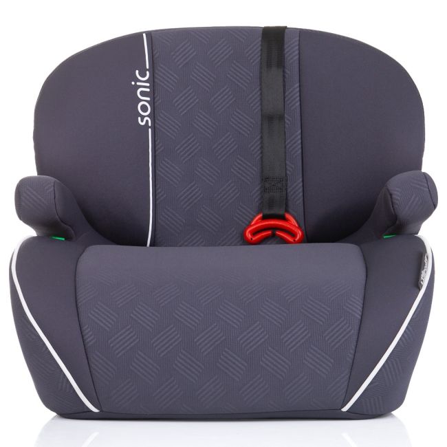 Inaltator auto chipolino sonic i-size 125-150 cm cu sistem isofix anthracite, testat adac hubsdksn02502an