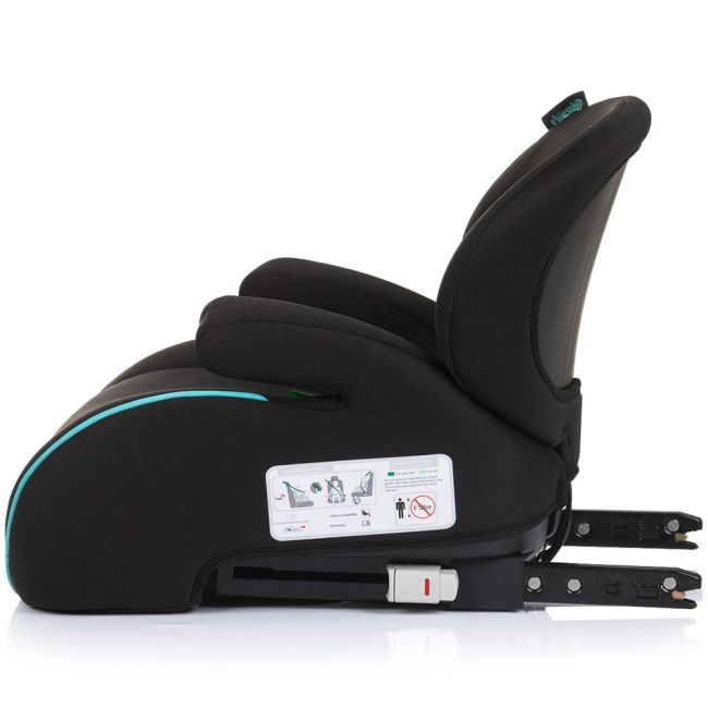 Inaltator auto chipolino sonic i-size 125-150 cm cu sistem isofix dino, testat adac hubsdksn02505di