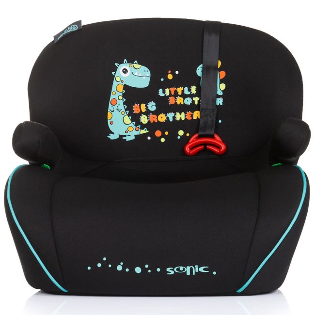 Inaltator auto chipolino sonic i-size 125-150 cm cu sistem isofix dino, testat adac hubsdksn02505di