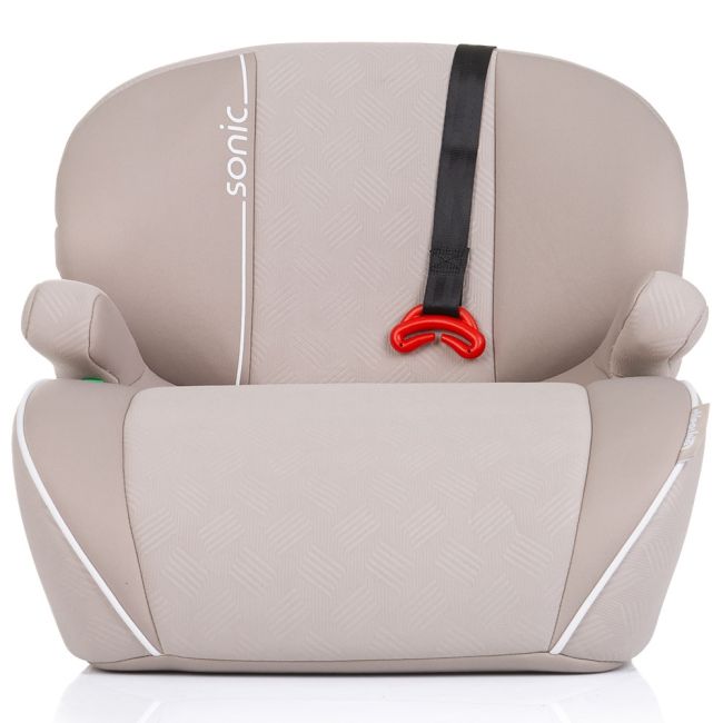 Inaltator auto chipolino sonic i-size 125-150 cm cu sistem isofix tiramisu, testat adac hubsdksn02503tr