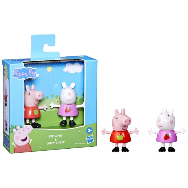 PEPPA PIG PRIETENI BUNI SET 2 FIGURINE PEPPA SI OITA SUZY VIVF6413_F7651