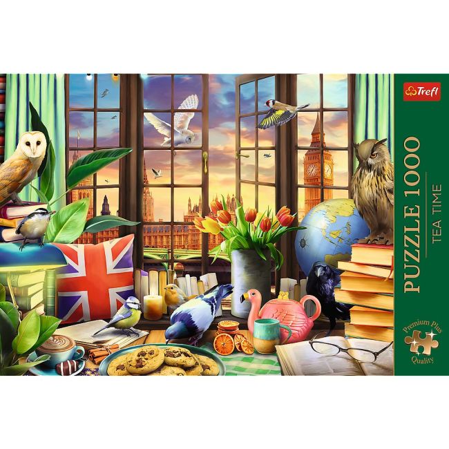 PUZZLE TREFL 1000 PREMIUM PLUS TEA TIME TOATE LUCRURILE BRITANICE VIV10847