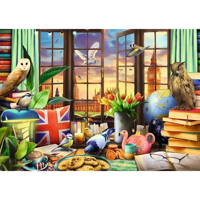 PUZZLE TREFL 1000 PREMIUM PLUS TEA TIME TOATE LUCRURILE BRITANICE VIV10847