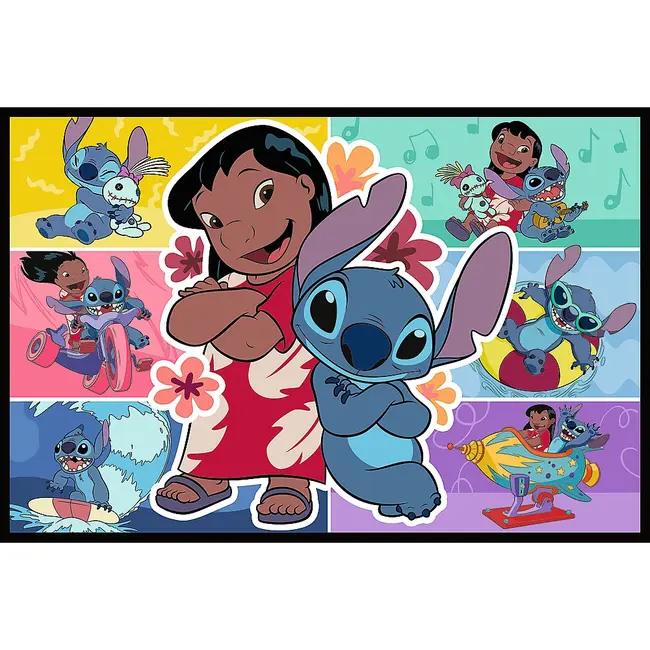 PUZZLE TREFL 2X200 DISNEY LILO SI STITCH VIATA FERICITA VIV13334