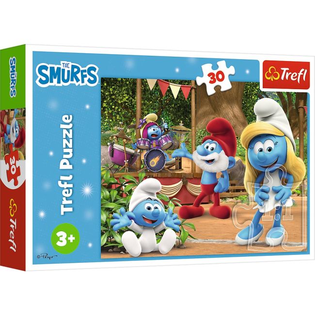 PUZZLE TREFL 30 STRUMFII STRUMFITA SI STRUMFII VIV18312