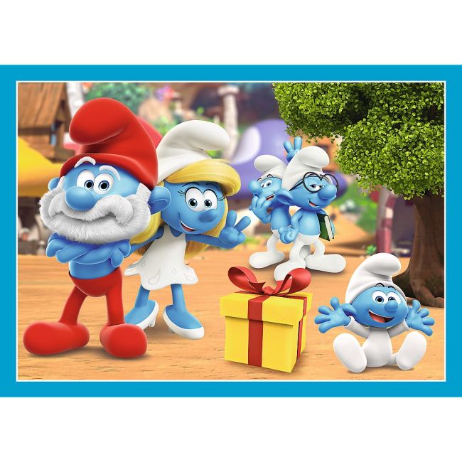PUZZLE TREFL 4IN1 STRUMFII SATUL STRUMFILOR VIV34656