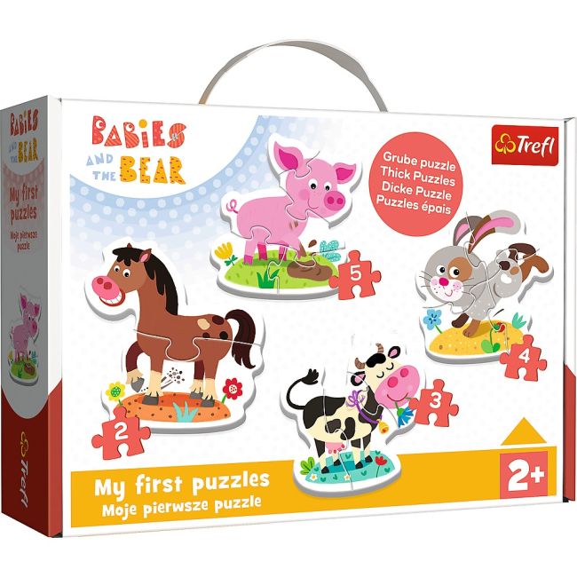 PUZZLE TREFL BABY CLASIC LA FERMA 14 PIESE VIV36127