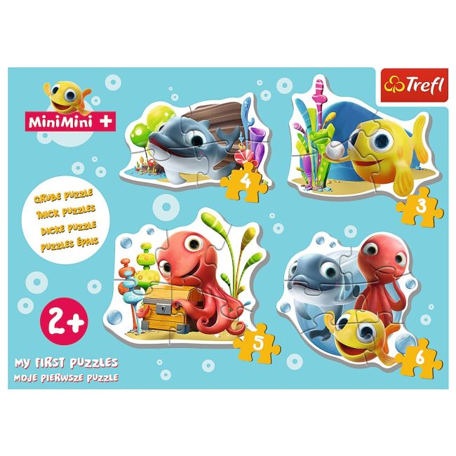 PUZZLE TREFL BABY CLASIC PESTISORUL MINIMINI 18 PIESE VIV36125