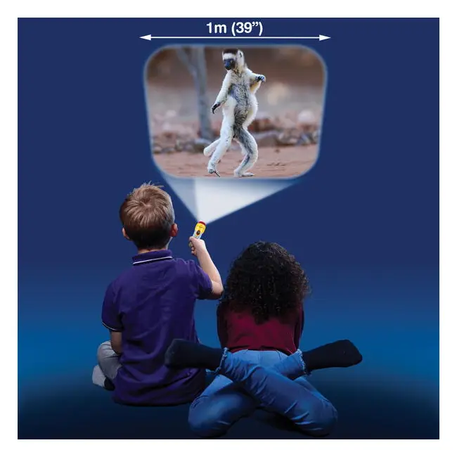 Proiector tip lanterna - distractie cu animalute