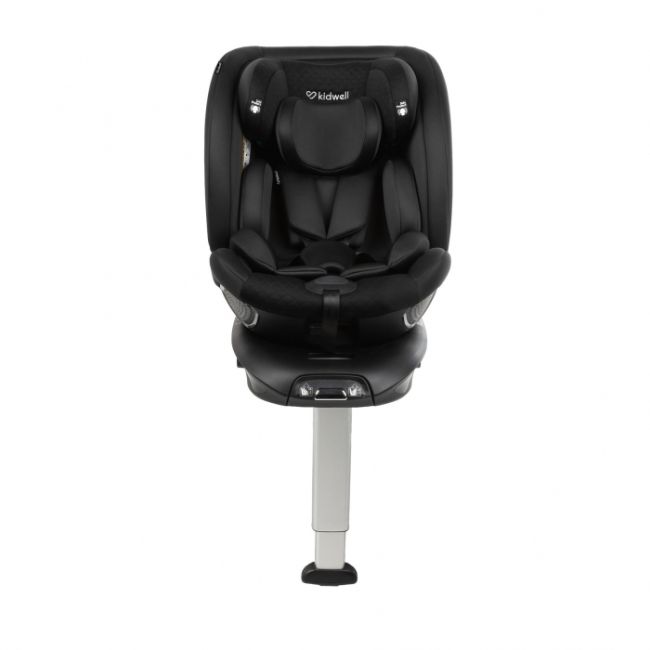 Scaun auto cu isofix kidwell gocar, grupa 40-135 cm, i-size, omologare r129 - negru edeedifosagoc01a0