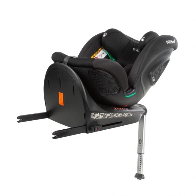 Scaun auto cu isofix kidwell gocar, grupa 40-135 cm, i-size, omologare r129 - negru edeedifosagoc01a0
