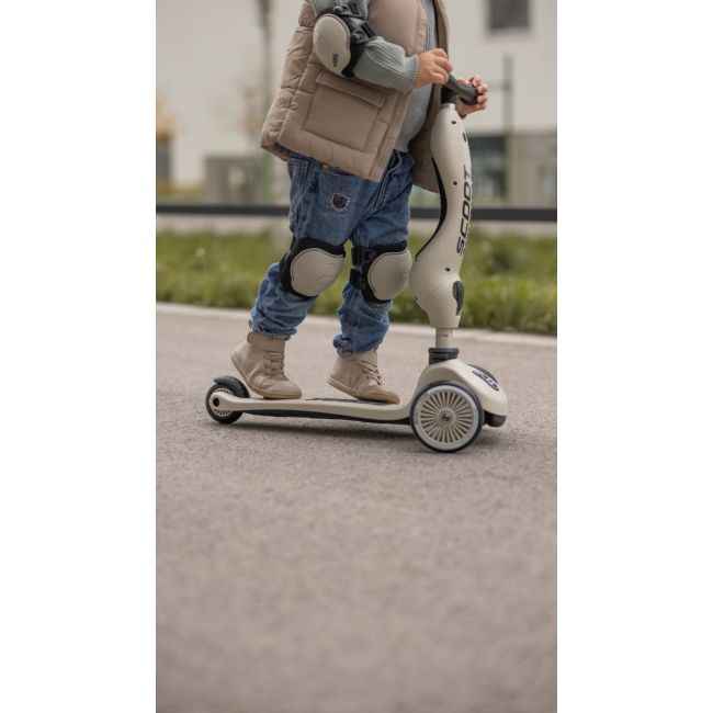 Set De Protectie Scoot And Ride, Genunchiere Si Cotiere, Marime S, Rose Pjbc2380-8324