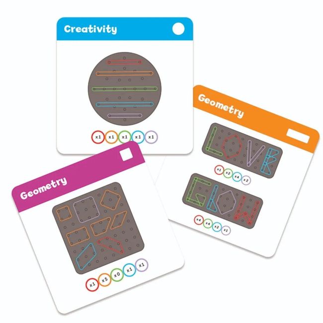 Set creativ stem explorers™ - arta cu elastice