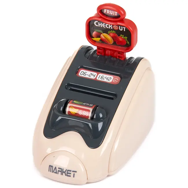 Set jucarie chipolino cash register cu lumini, sunete si 24 accesorii hubdipk002405cr