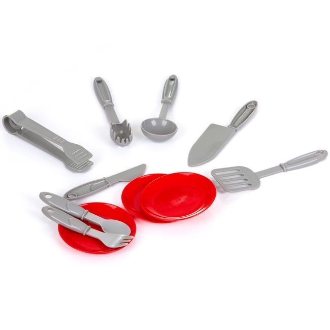 Set jucarie chipolino kitchen 84 cm cu sistem de curgere apa, lumini, sunete si 79 accesorii hubdipk002422kl