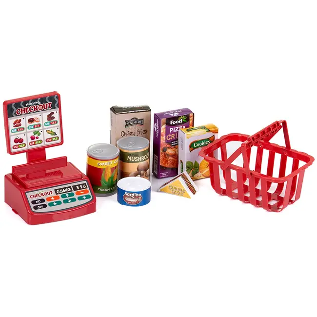 Set jucarie chipolino supermarket 87 cm cu lumini, sunete si 81 accesorii hubdipk002415sp