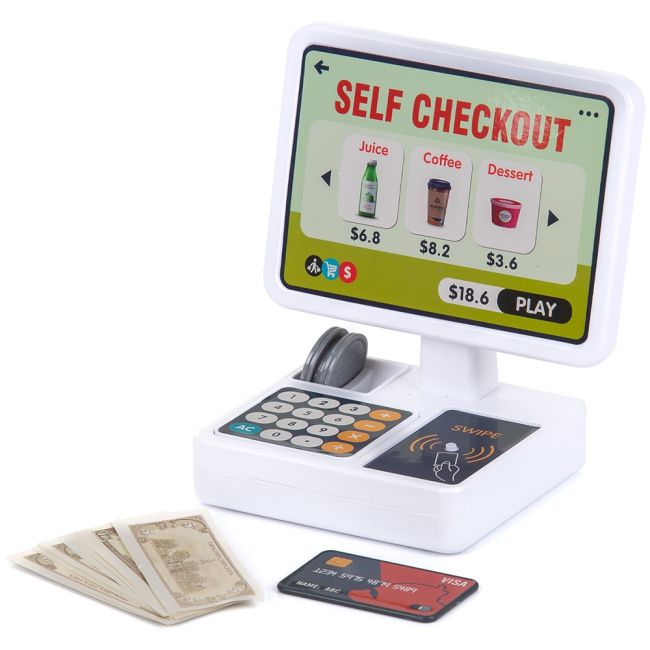 Set jucarie chipolino supermarket cu lumini, sunete si 46 accesorii hubdipk002404sm