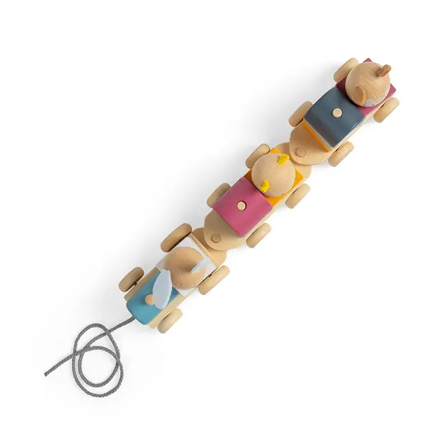 Trenulet cu forme - animalute vesele