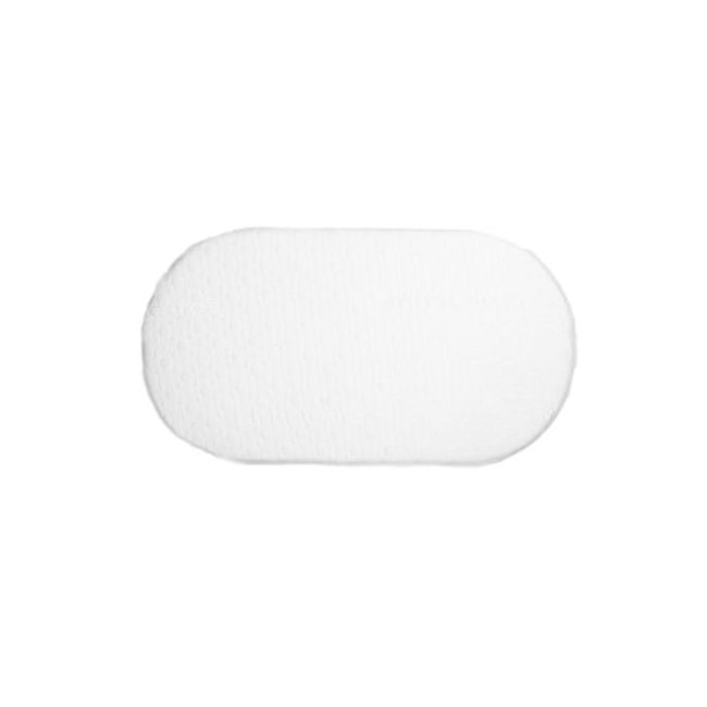 Saltea DualNest ovala 125x73x11 cm cu lana si cu husa de Jacquard Deluxe - ASC125681073