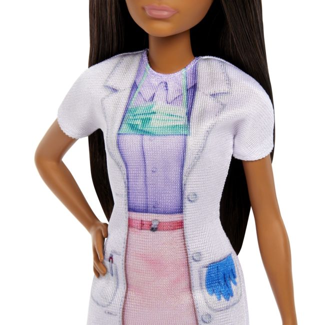 BARBIE SET DE JOACA PAPUSA BARBIE FACE CARIERA STOMATOLOG VIVMTJCR71_JCR75