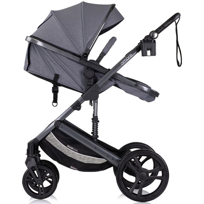 Carucior chipolino amore 3 in 1 cloud grey hubst-kkam02502cl