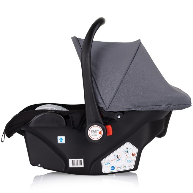 Carucior chipolino amore 3 in 1 cloud grey hubst-kkam02502cl