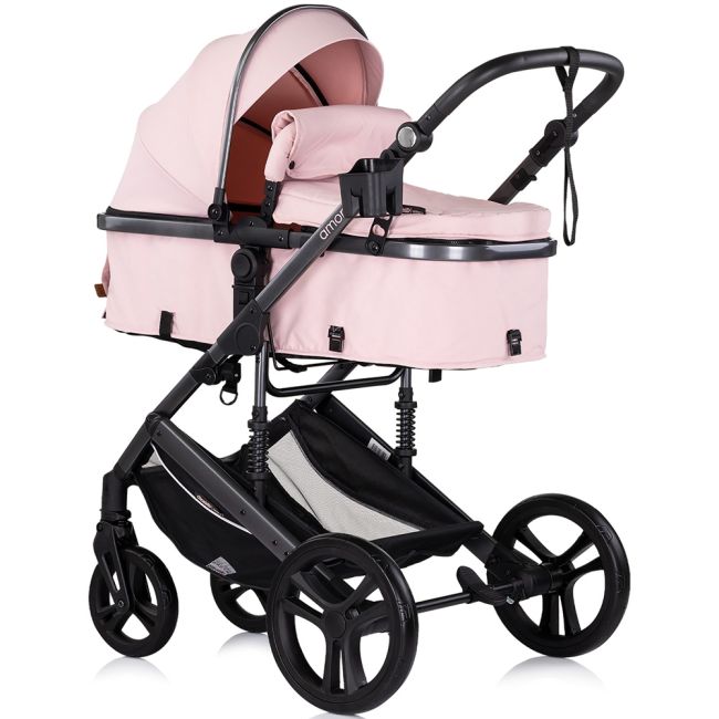 Carucior chipolino amore 3 in 1 pink marshmallow hubst-kkam02506pm
