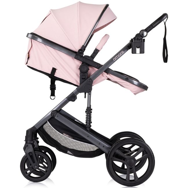 Carucior chipolino amore 3 in 1 pink marshmallow hubst-kkam02506pm