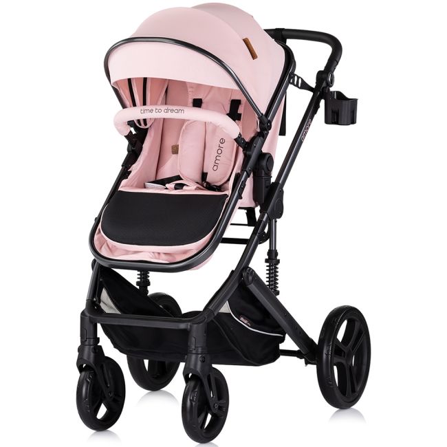 Carucior chipolino amore 3 in 1 pink marshmallow hubst-kkam02506pm