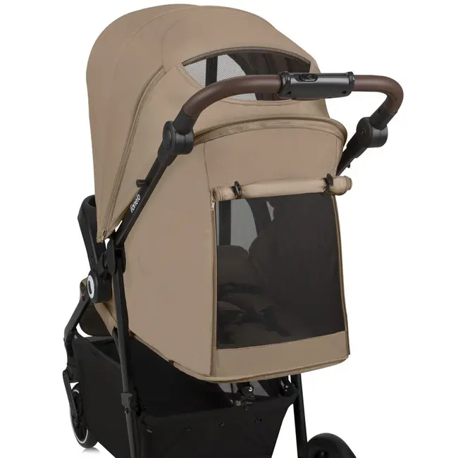 Carucior sport, Lionelo, Emma One, Cu tavita, Suport pahar, Plasa de tantari, Roti EVA, Maner reglabil, Pana la 22 kg, 6 luni+, Conform cu EN1888-1, Bej BYNLO-EMMA_ONE_BEIGE_SAND