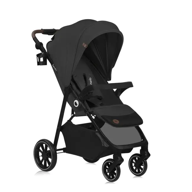 Carucior sport, Lionelo, Emma One, Cu tavita, Suport pahar, Plasa de tantari, Roti EVA, Maner reglabil, Pana la 22 kg, 6 luni+, Conform cu EN1888-1, Gri BYNLO-EMMA_ONE_GREY_STONE