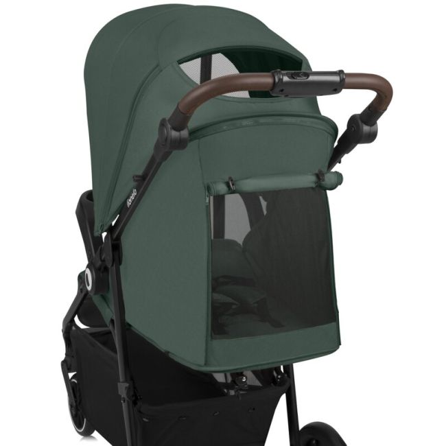 Carucior sport, Lionelo, Emma One, Cu tavita, Suport pahar, Plasa de tantari, Roti EVA, Maner reglabil, Pana la 22 kg, 6 luni+, Conform cu EN1888-1, Verde BYNLO-EMMA_ONE_GREEN_FOREST
