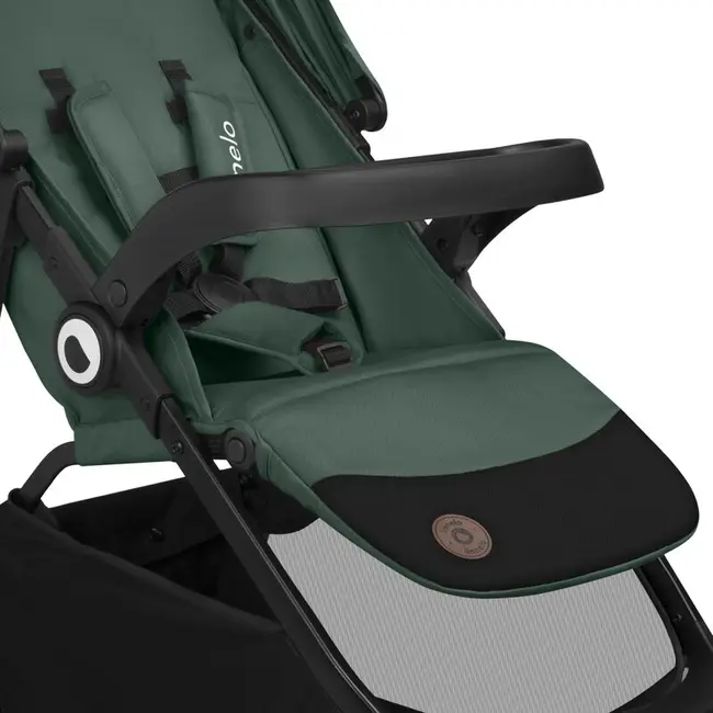 Carucior sport, Lionelo, Emma One, Cu tavita, Suport pahar, Plasa de tantari, Roti EVA, Maner reglabil, Pana la 22 kg, 6 luni+, Conform cu EN1888-1, Verde BYNLO-EMMA_ONE_GREEN_FOREST