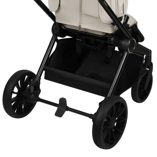 Carucior sport, Lionelo, Mika Plus, Cadru din aluminiu, Copertina XXL, Spatar reglabil in 3 pozitii, Cu accesorii, Pana la 22 kg, 6-48 luni; EN1888-1, EN1888-2 EN1466, Bej BYNLO-MIKA_PLUS_BEIGE_SAND