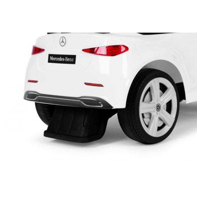 Masinuta de impins cu maner mercedes c class ecotoys 667 - alb edeedi667white