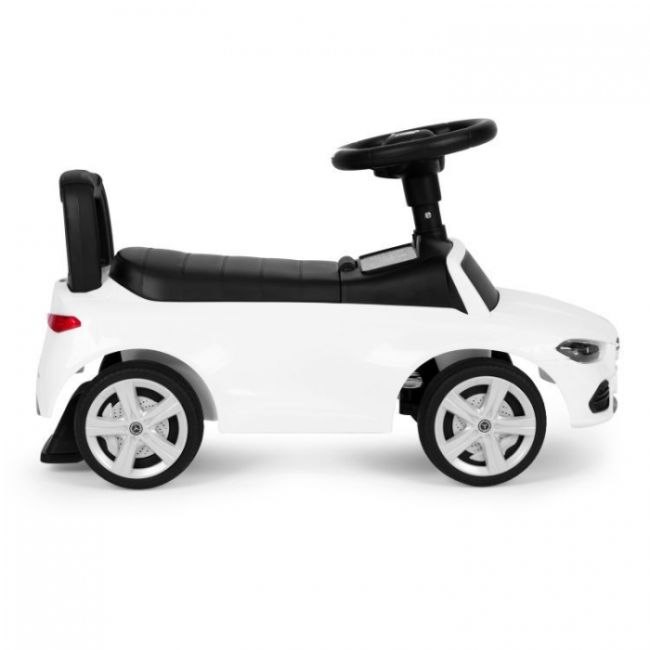 Masinuta de impins cu maner mercedes c class ecotoys 667 - alb edeedi667white