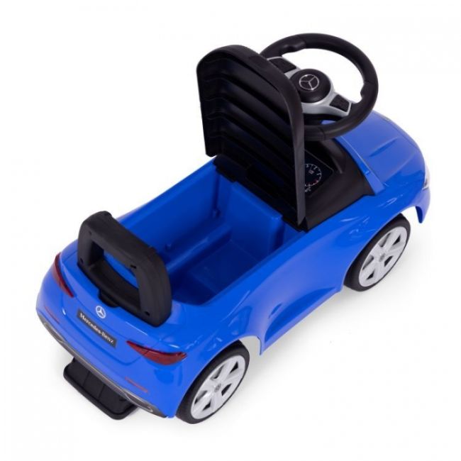 Masinuta de impins cu maner mercedes c class ecotoys 667 - albastru edeedi667blue