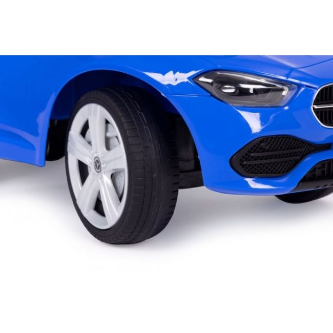 Masinuta de impins cu maner mercedes c class ecotoys 667 - albastru edeedi667blue