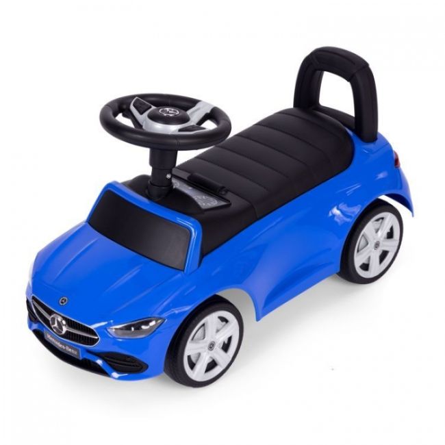 Masinuta de impins cu maner mercedes c class ecotoys 667 - albastru edeedi667blue