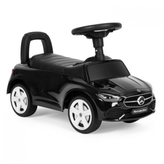 Masinuta de impins cu maner mercedes c class ecotoys 667 - negru edeedi667black