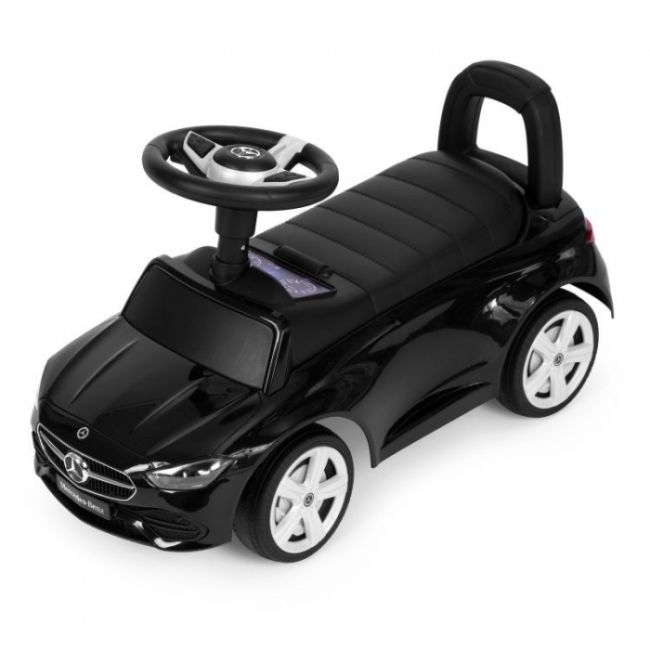Masinuta de impins cu maner mercedes c class ecotoys 667 - negru edeedi667black