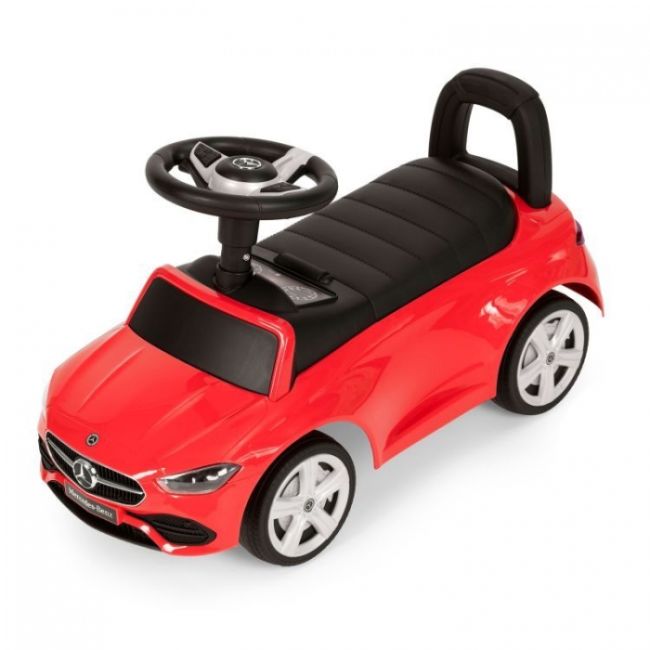 Masinuta de impins cu maner mercedes c class ecotoys 667 - rosu edeedi667red