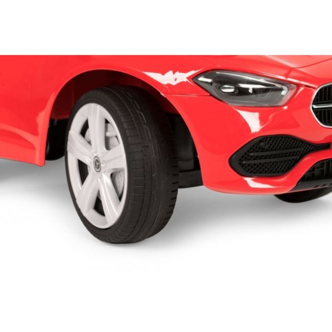 Masinuta de impins cu maner mercedes c class ecotoys 667 - rosu edeedi667red
