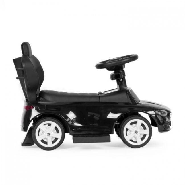 Masinuta de impins cu maner mercedes c class ecotoys 668 - negru edeedi668black