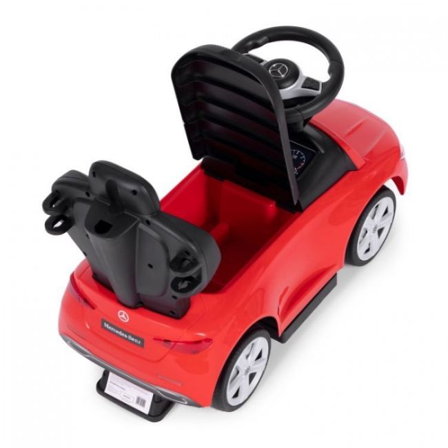Masinuta de impins cu maner mercedes c class ecotoys 668 - rosu edeedi668red